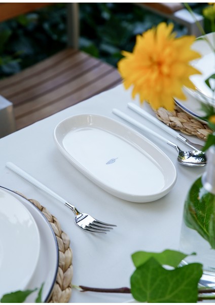 Summertime Oval Servis - 17 cm 4 Lü Set modelleri
