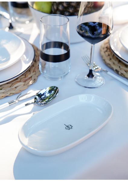 Summertime Oval Servis - 17 cm 4 Lü Set fırsatları