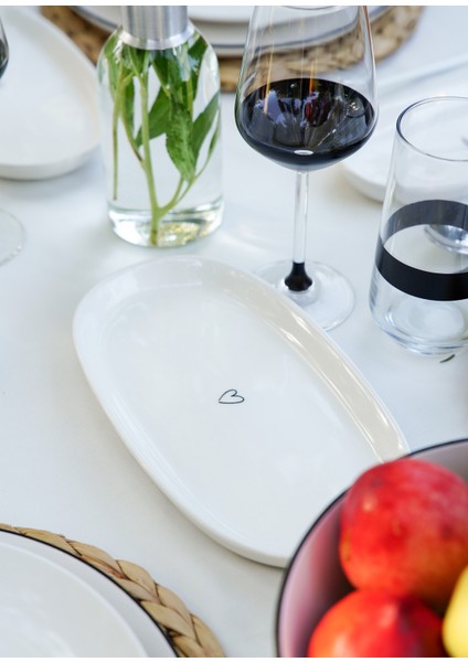 Summertime Oval Servis - 26CM 2 Li Set