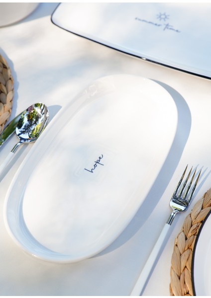 Summertime Oval Servis - 29CM 2 Li Set modelleri