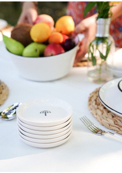 Summertime 6 Parça Tabak - 10 cm fırsatları