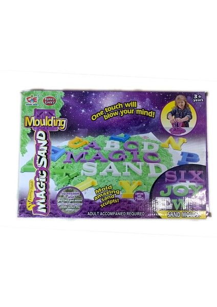 Magic Sand Moulding Harf Oyun Kumu 750 Gr. modelleri