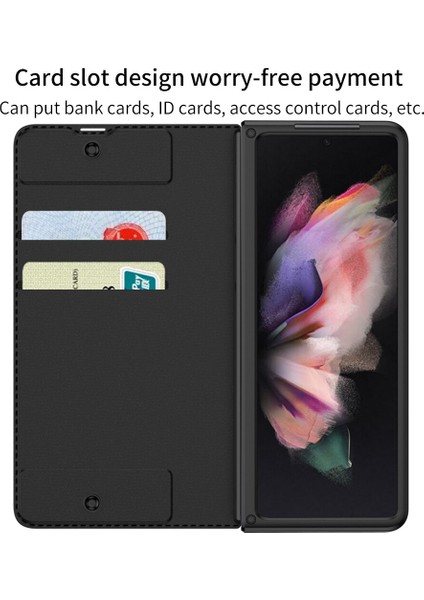 Samsung Galaxy Z Fold 4 Zırh Pu Deri Tam Koruma Cep Telefonu Kılıfı (Yurt Dışından) indirimleri
