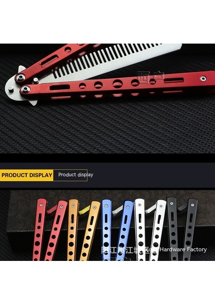 Kelebek Eğitim Kuralları Çelik Katlanır Saç Kesme Makinesi Kelebek Tarak fiyatları