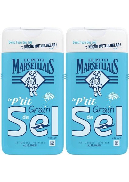 Le Petit Marseillais Bonheur Deniz Tuzu Duş Jeli 250 ml 1+1