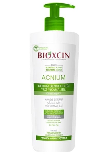 Acnium Sebum Dengeleyici Yüz Yıkama Jeli 500 ml