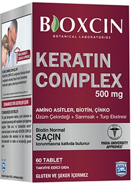 Forte Keratin Complex Tablet Takviye Edici Gıda 60 Tablet