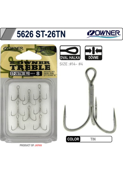 5626 ST-26TN Tin Çarpma Iğne 12