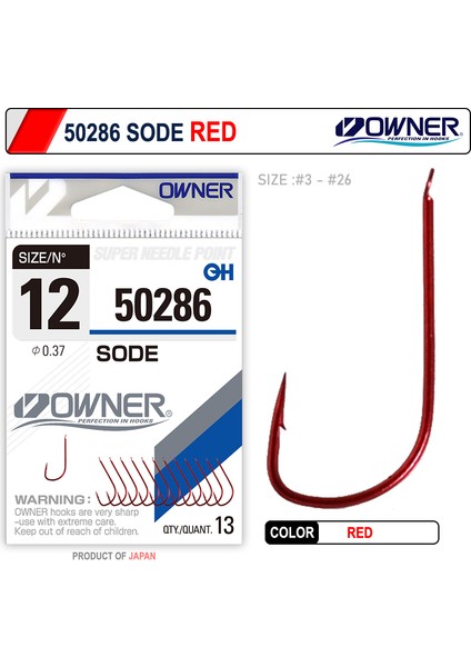 50286 Sode Red Iğne 12
