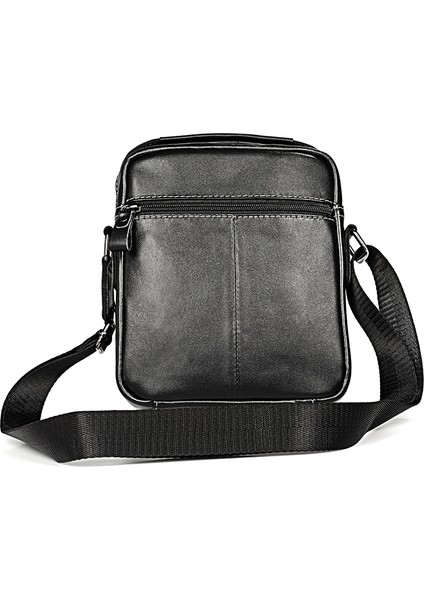 Erkekler Çok Fonksiyonlu Crossbody Çanta Siyah(Yurt Dışından)