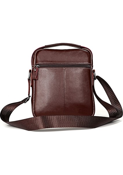 Zsunsky Shop Erkekler Çok Fonksiyonlu Crossbody Çanta Kahve