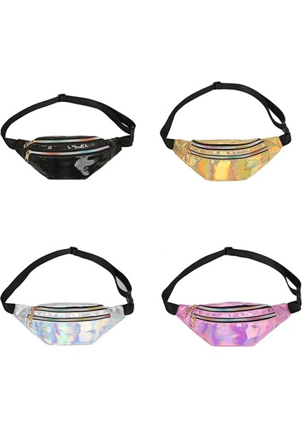 Lazer Pu Fermuarlı Göğüs Torbası Pembe fiyatları