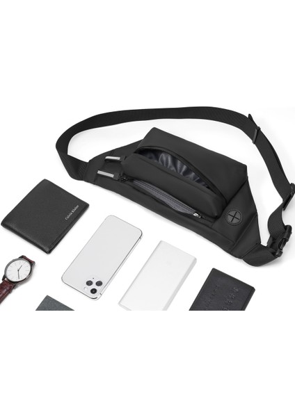 CXS-321 Bel Torbası, Boyut: 32 x 12 x 6cm Gri indirimleri