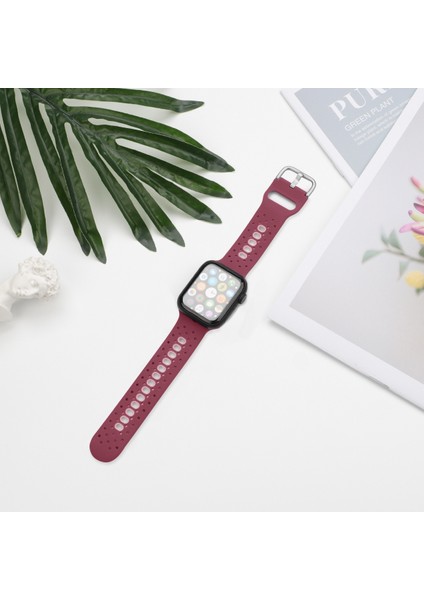 Apple Watch Için 2 Adet Izleme Bantları, Spesifikasyon: 38/40MM S Gri+Beyaz(Yurt Dışından)