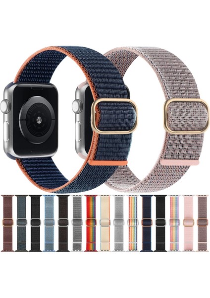 Apple Watch 7 45MM / 6 & Se & 5 & 4 44MM / 3 & 2 ve 1 42MM Için Kayış Pembe Kum(Yurt Dışından) fiyatları