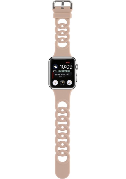 Apple Watch 7 45MM / 6 & Se & 5 & 4 44MM / 3 & 2 ve 1 42MM Için Kayış Haki fırsatları
