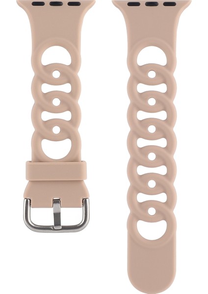 Apple Watch 7 45MM / 6 & Se & 5 & 4 44MM / 3 & 2 ve 1 42MM Için Kayış Haki indirimleri