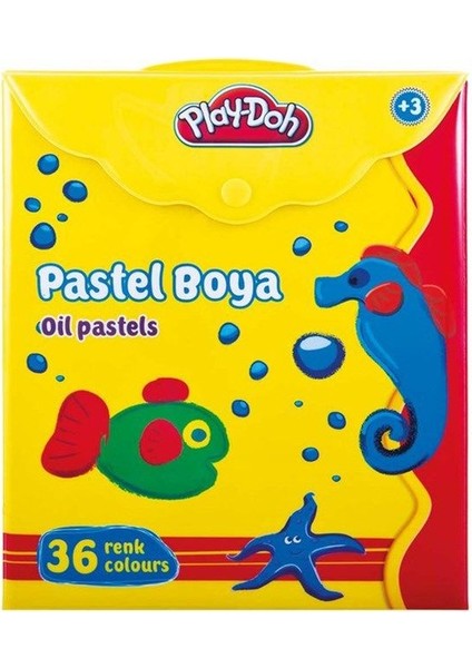 Play-Doh Pastel Boya Çantalı 36 Renk