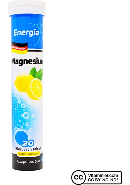 Magnezyum 20 Efervesan Tablet