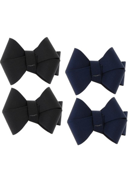 4 Adet Bowknot Ayakkabı Klipsi Çıkarılabilir Yüksek Topuk Ayakkabı Tokası Düğün Partisi (Yurt Dışından)
