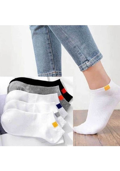 Meguca Socks Unisex Yazlık Extra Soft Spor Patik Çorap Seti 5 Çift