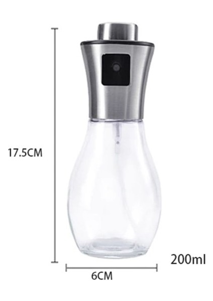 Buffer® Çok Amaçlı Spreyli Sızdırmaz Cam Şişe Yağdanlık Limon Sirke Sos Püskürtücü Dağıtıcı Sprey