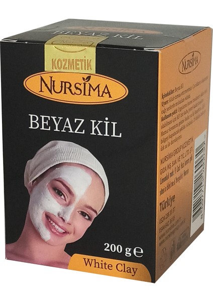 Beyaz Kil 200 gr