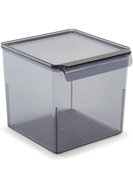Kapaklı Küp Düzenleyici 165X178X160 Şeffaf Siyah