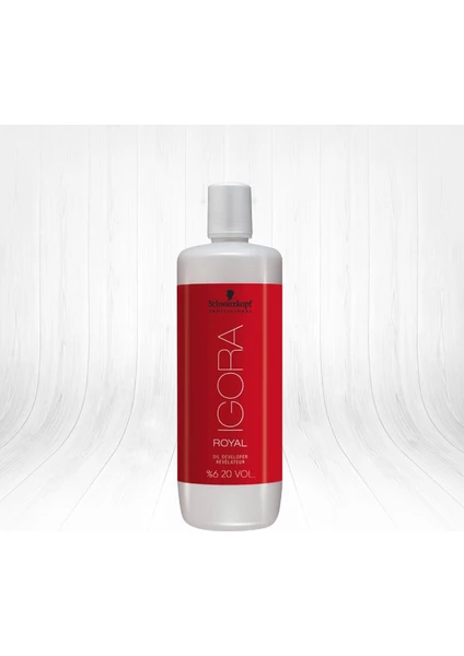 Igora Oksidan Krem %6 20 Vol. 1000ml (Yenı)