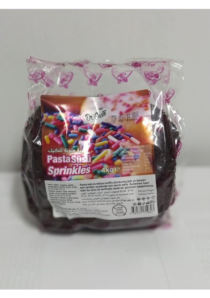 granül Pasta Süsü Kakaolu