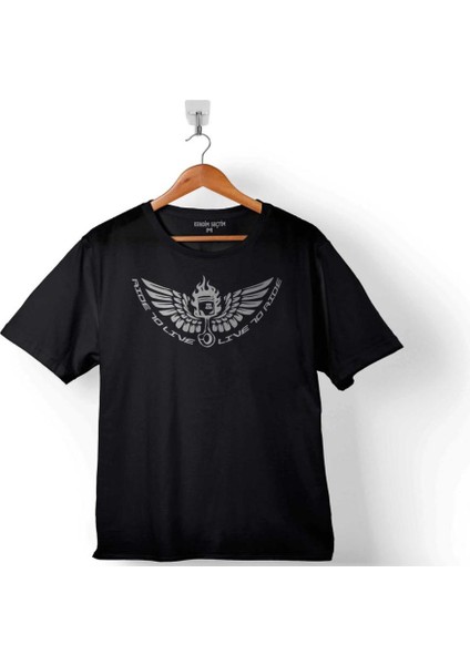 Motorcycle Lıve To Rıde Motosiklet Piston Çocuk T-Shirt