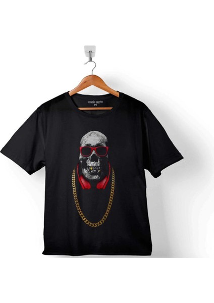 Hıp Hop Dance Pırate Skull Kuru Kafa Çocuk T-Shirt