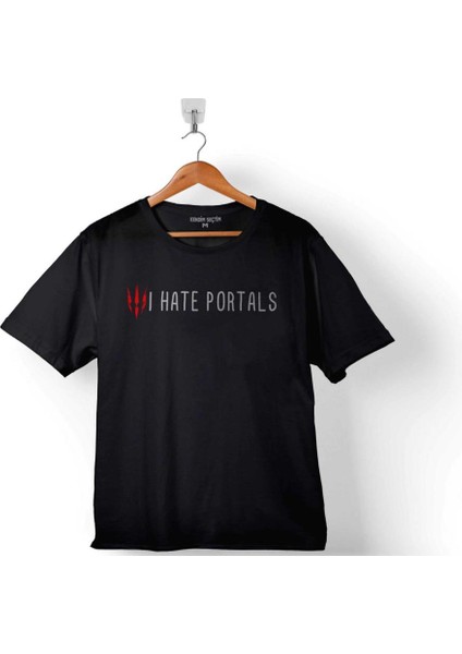 The Wıtcher 3 Iıı Logo Wıld Hunt I Hate Portals Çocuk T-Shirt
