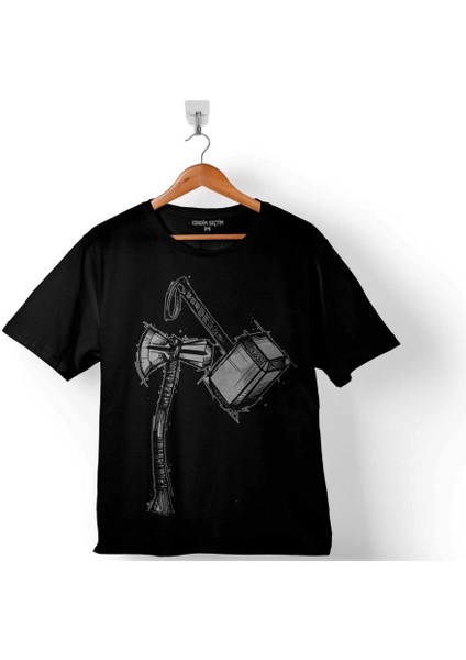 Kaptan Amaerika Captaın Amerıca Thor Tokmak Çocuk T-Shirt