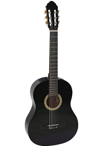 LC-3600BK 3/4 Klasik Gitar (Siyah)