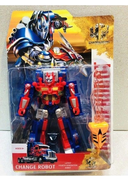 Toysandmore Transformers Optimus Prime Dönüşen Oyuncak Robot Araba