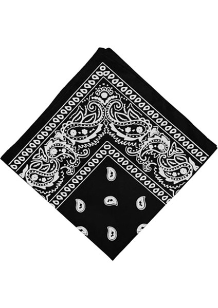 3x Unisex Pamuk Paisley Baskı Paisley Bandana Baş Sarma Boyun Saç Bant(Yurt Dışından)