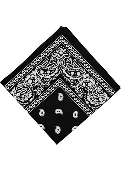 3x Unisex Pamuk Paisley Baskı Paisley Bandana Baş Sarma Boyun Saç Bant(Yurt Dışından)