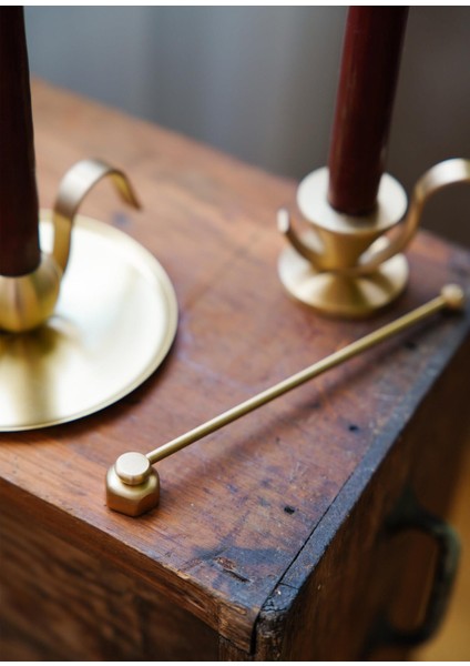 Brass Pirinç Altıgen Mum Söndürücü 16 cm fırsatları