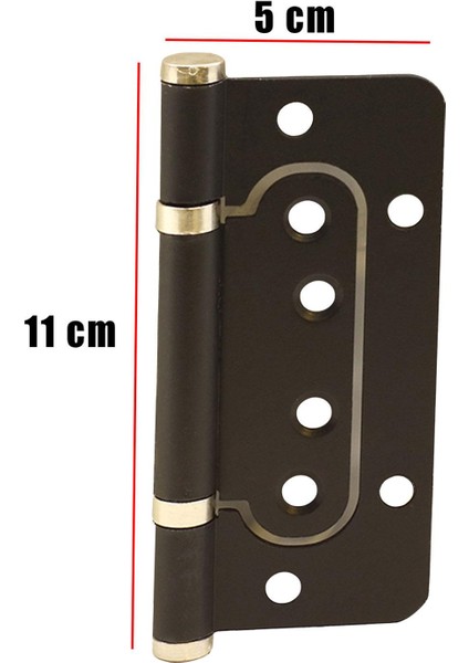 Dekoratif Mobilya Pencere Kapı Kelebek Menteşe Siyah 11 cm modelleri