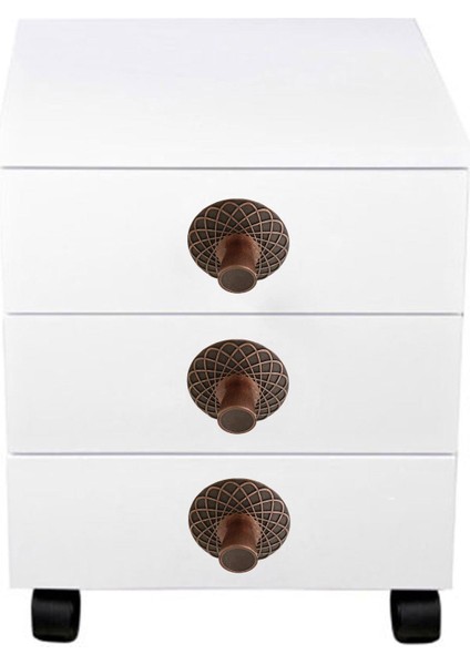 Çekmece Dolap Kapak Kulpu Kulb 32 mm Antik Bakır Metal Kulp fırsatları