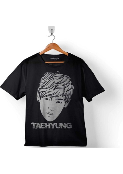 Bts Bangtan Boys Taehyung Logo Çocuk Tişört