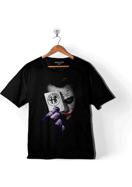 Batman Joker Iskambil Oyun Kartıalfa Romeo Çocuk Tişört