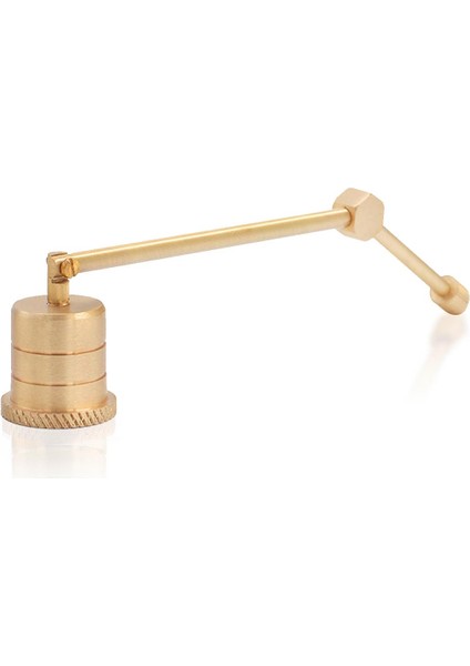 Brass Pirinç Silindir Mum Söndürücü 18 cm