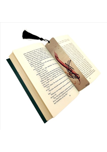 Allah-U Ekber Baskılı Püsküllü Kitap Ayracı Bookmark AYRAÇ-012 modelleri