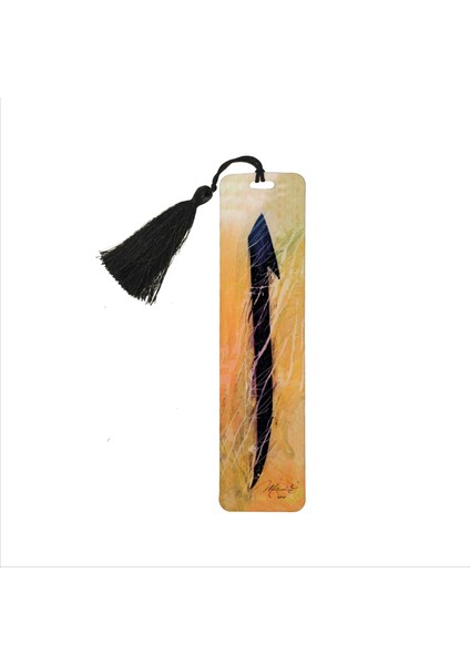 Elif Baskılı Püsküllü Kitap Ayracı Bookmark AYRAÇ-041