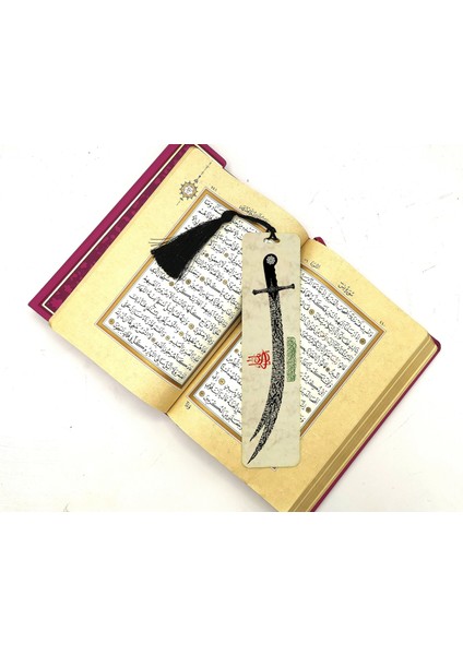 Ali’den Mert Yiğit Zülfikar’dan Keskin Kılıç Yoktur.püsküllü Kitap Ayracı Bookmark AYRAÇ-043 modelleri