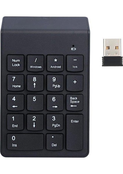 Tr-59 Süper Ince Kablosuz Keypad Klavye Numlock Numped