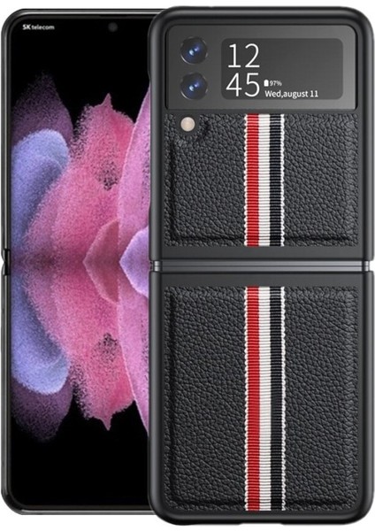 Samsung Galaxy Z Flip4 Için Telefon Kılıfı - Siyah (Yurt Dışından)