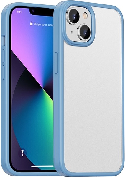 iPhone 13 Için Telefon Kılıfı - Açık Mavi (Yurt Dışından)